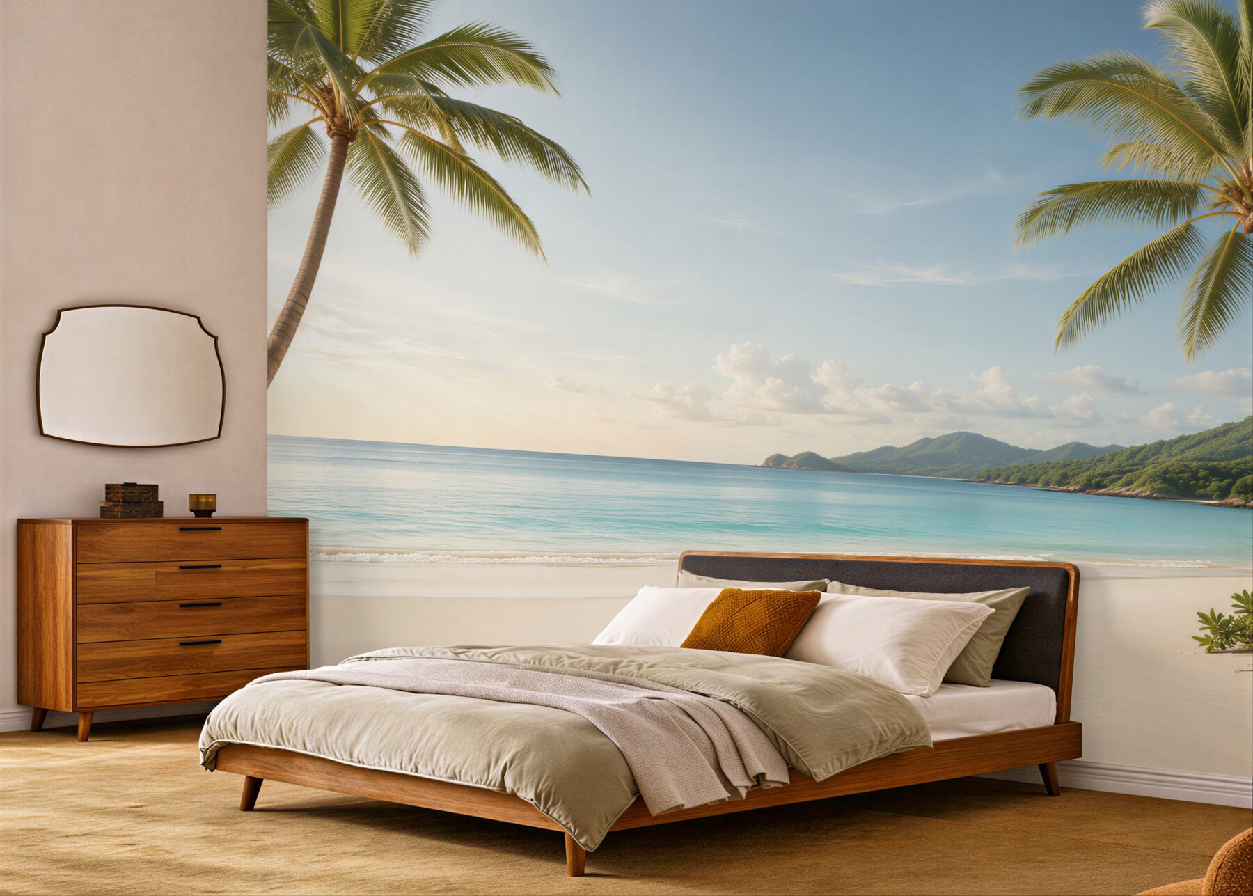 Fototapeta Plaża z palmami?v23
